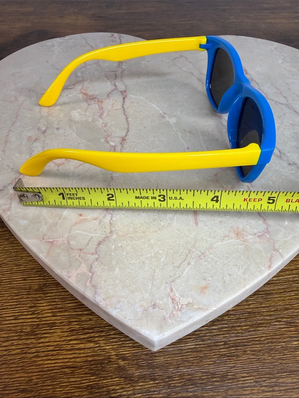 Kids Blue and Yellow Sunglasses